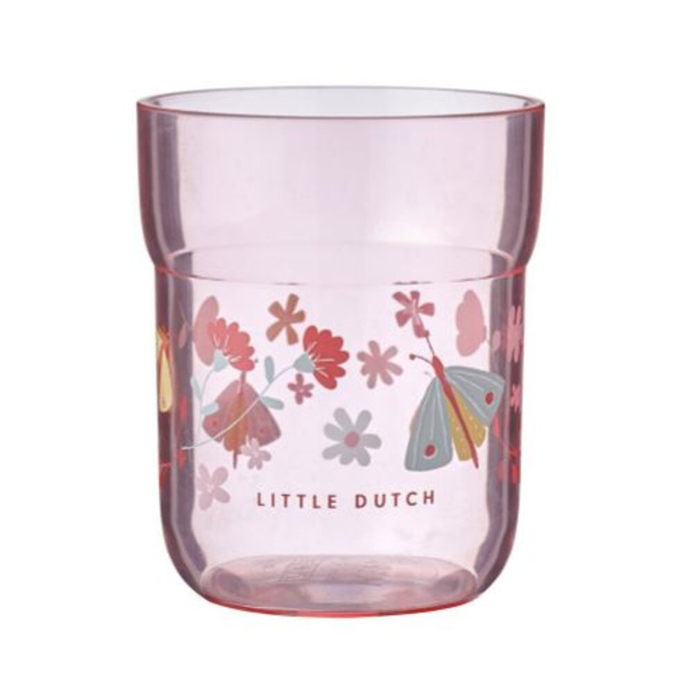 Kinderglas mio 250 ml FLowers & butterflies