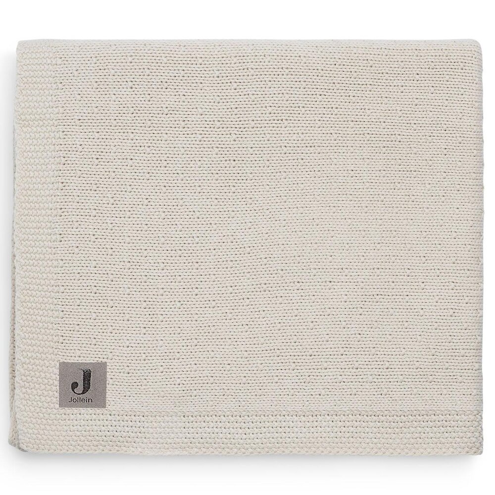 Deken Wieg 75x100cm Bliss Knit Nougat
