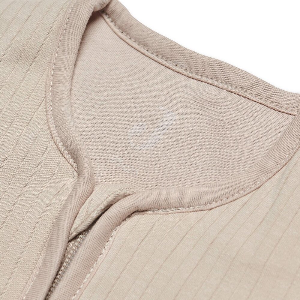 Baby Slaapzak Met Afritsbare Mouw 90cm Basic Stripe Nougat