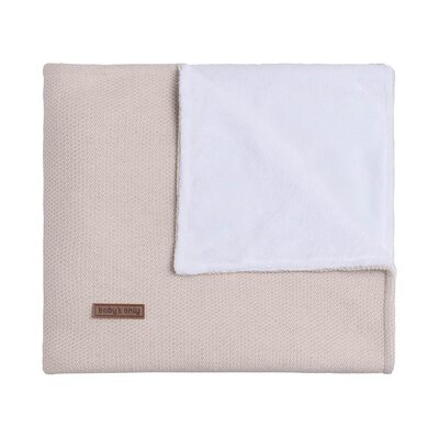Ledikantdeken teddy Classic Sand