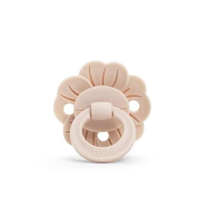 Fopspeen Binky Bloom 3m+ Silicone Powder Pink