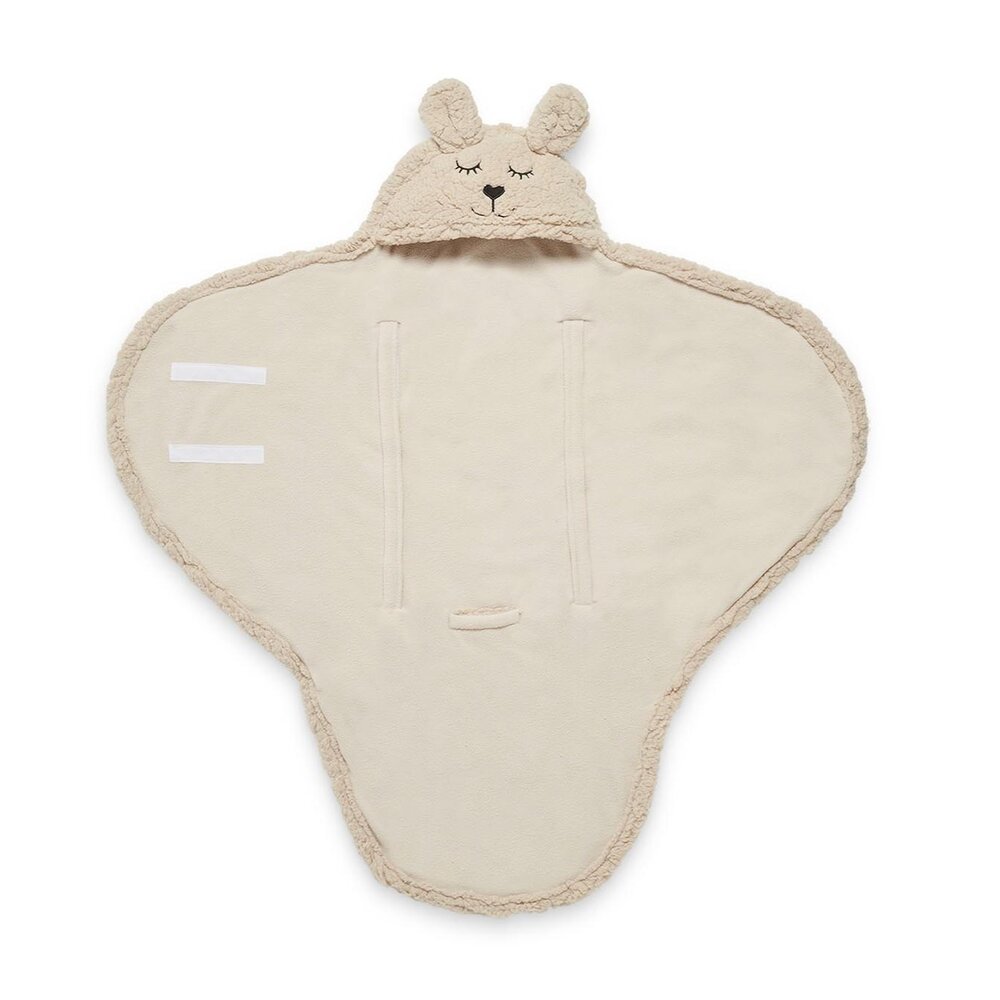 Wikkeldeken bunny Nougat