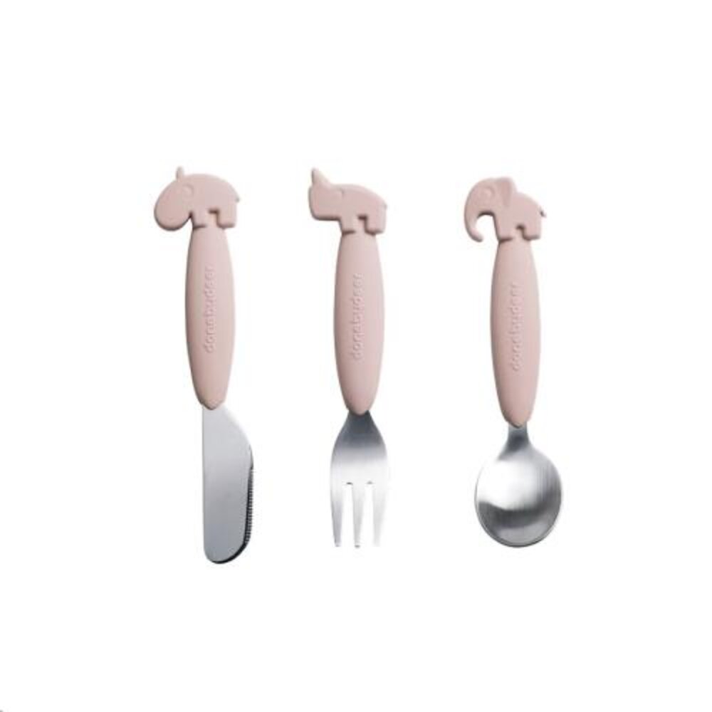 YummyPlus, Easy grip cutlery set, powder