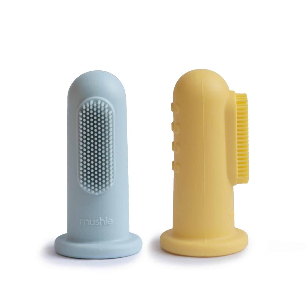 Tandenborstels powder blue / pale daffodil