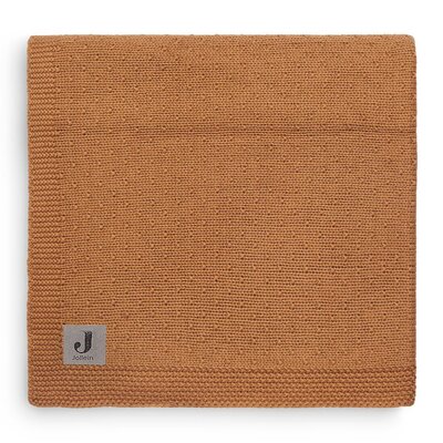 Deken Wieg 75x100cm Bliss Knit Caramel