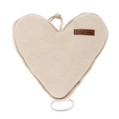 Muziekdoos hart Classic Sand