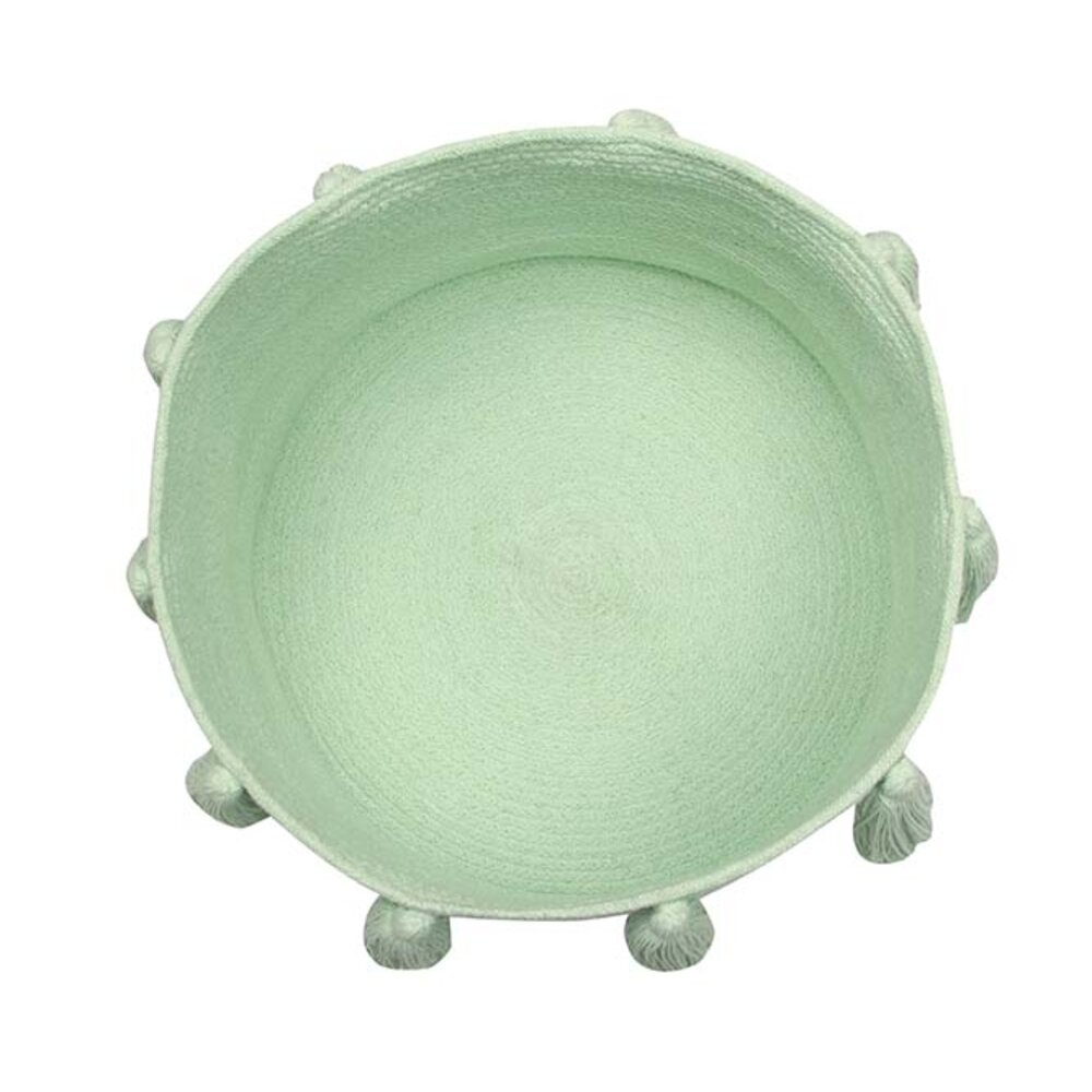 Mand Tassels 30xD.45 cm Soft Mint