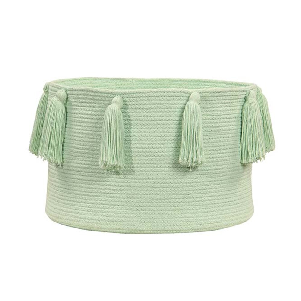 Mand Tassels 30xD.45 cm Soft Mint