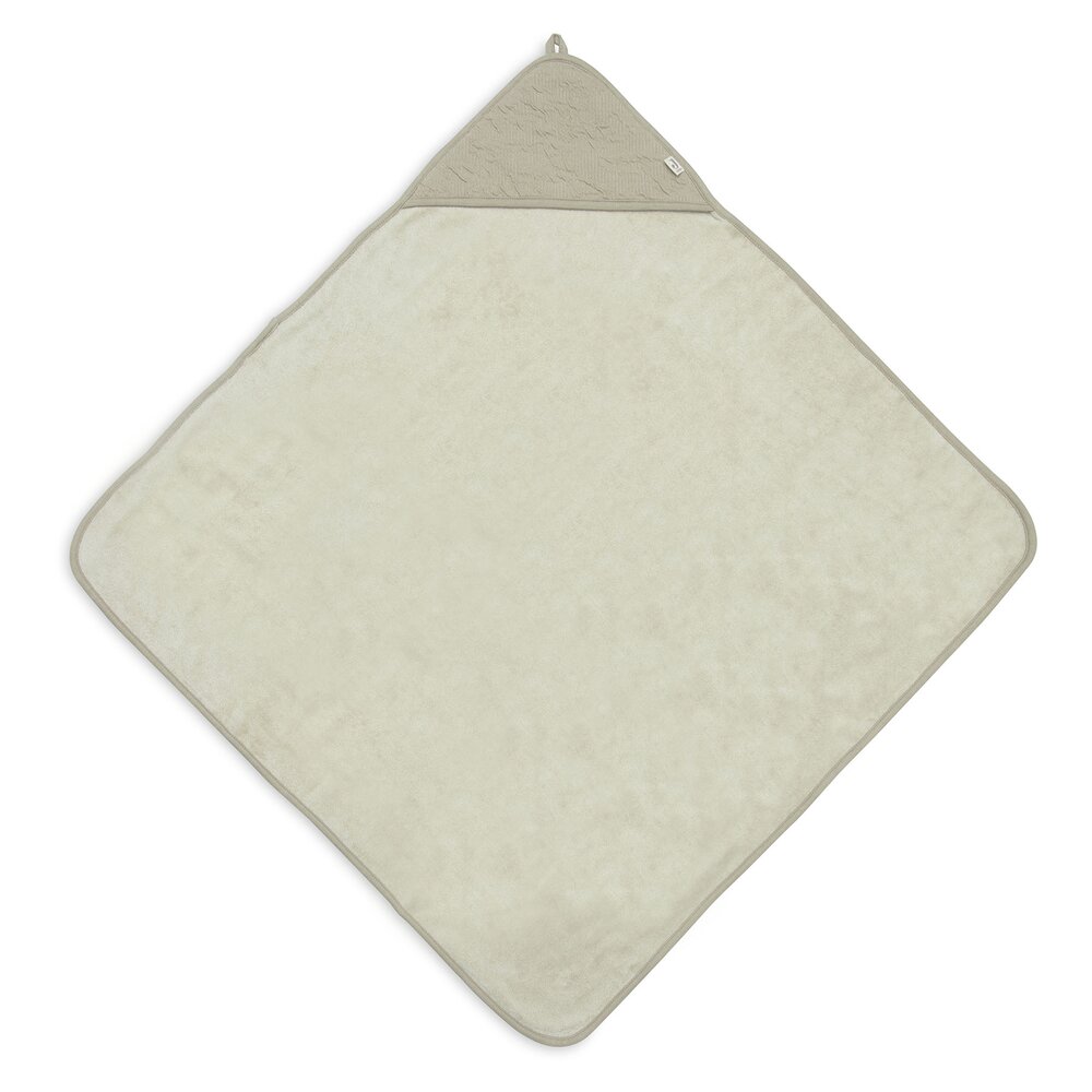 Badcape 75x75cm Soft Waves Olive green