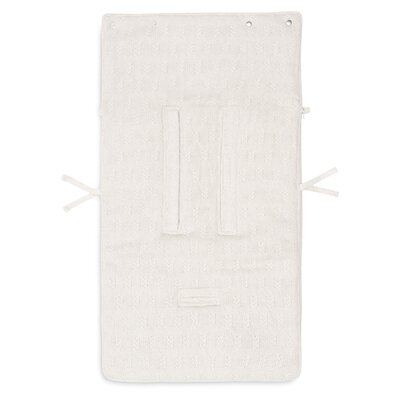 Voetenzak voor Autostoel & Kinderwagen Grain Knit Oatmeal
