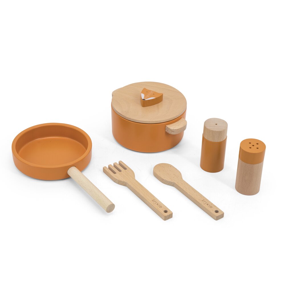 Houten kookset - mr. fox