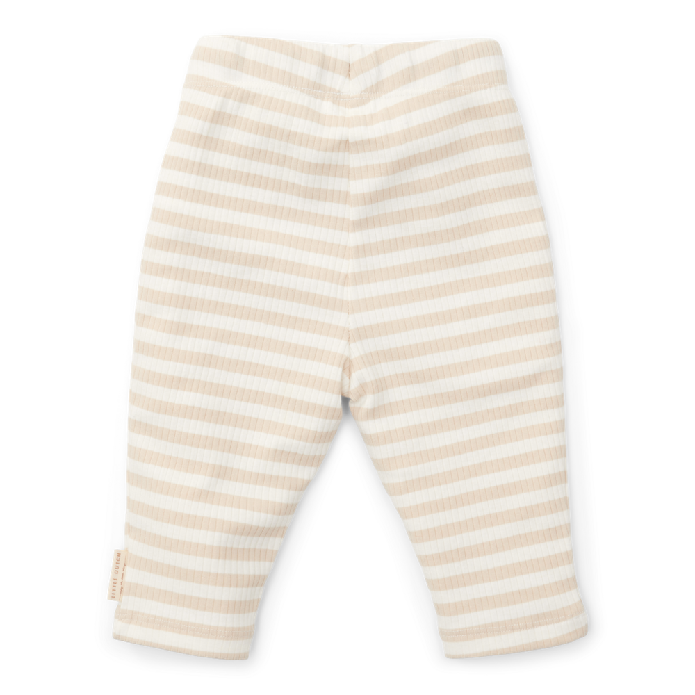 Broekje Stripe Sand/White