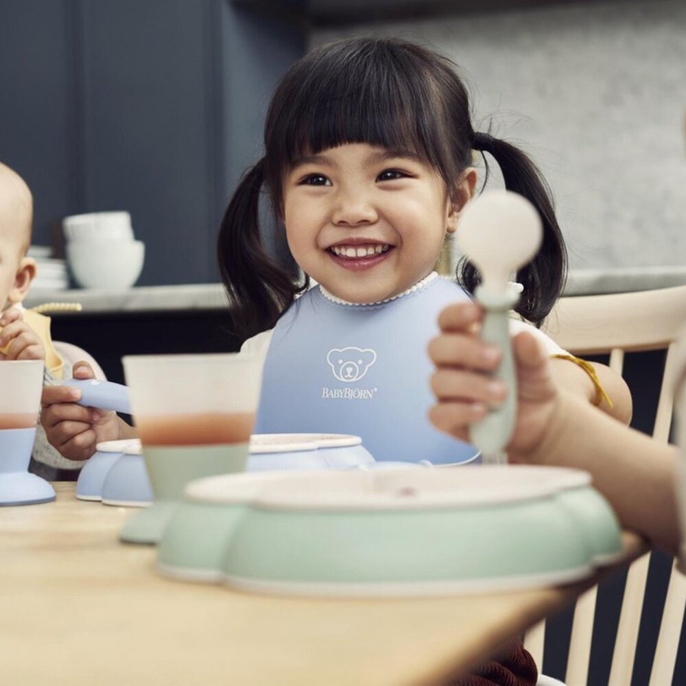 Babyservies Pastelgroen