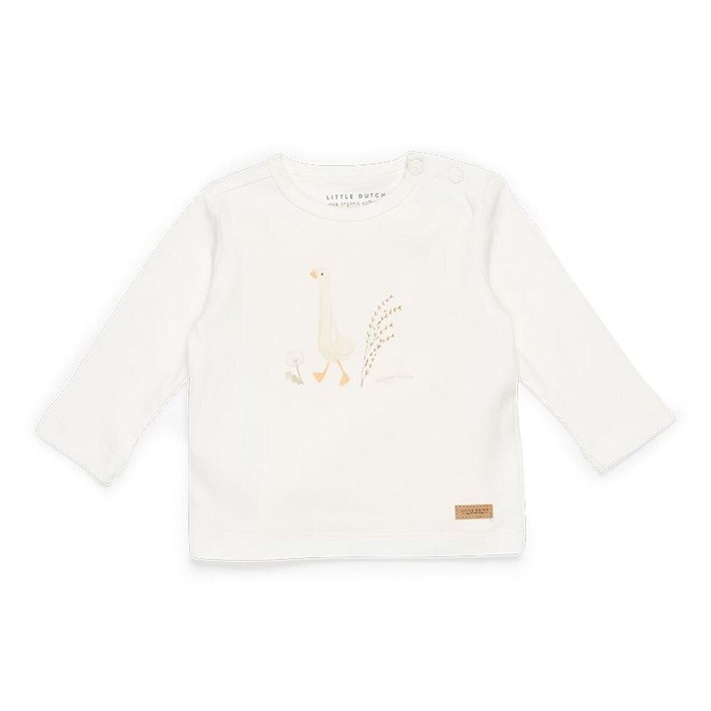 Shirt lange mouw little goose walking White