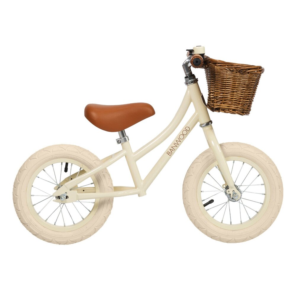Loopfiets First Go Girl Cream