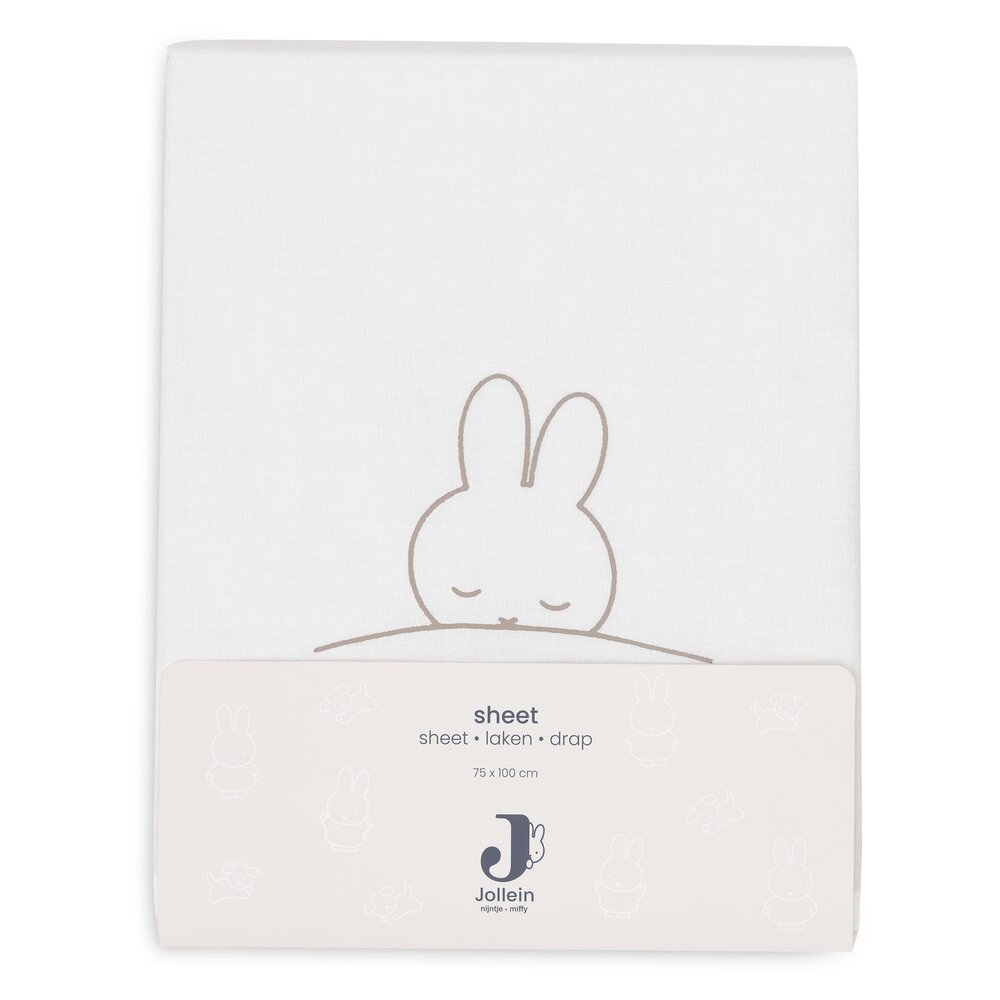 Laken Wieg 75x100cm Sleepy Miffy Funghi
