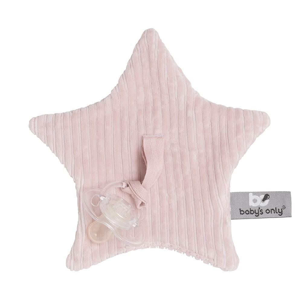 Speendoekje ster Sense Oud roze
