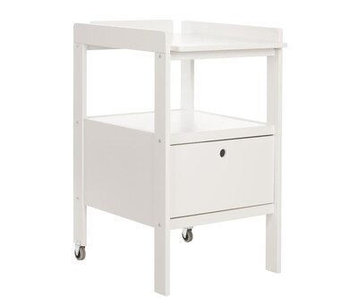 Verzorgingstafel cindy 2 + lade Wit