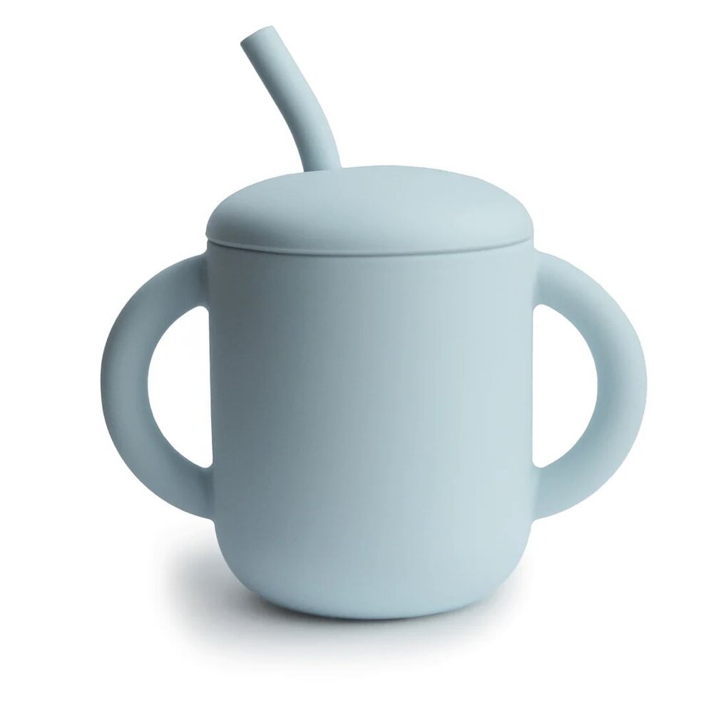 Trainingbeker + rietje Powder Blue