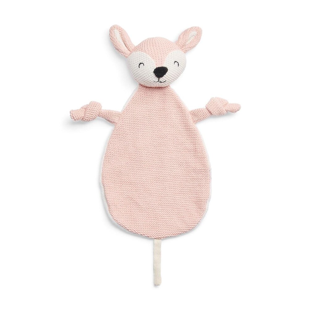Knuffeldoekje Deer Pale Pink