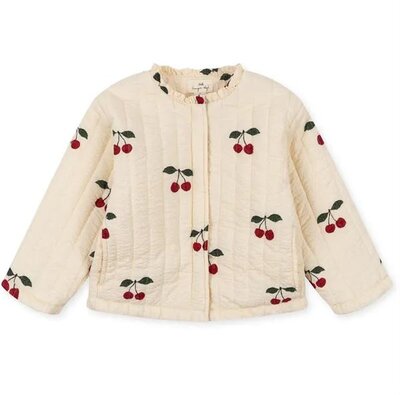 Lunella quilted jacket mon grand cherry