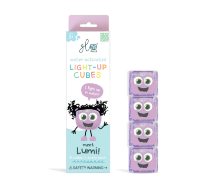 Lichtgevende kubussen - 4 stuks Lumi