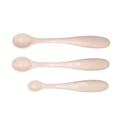 Baby voedingslepels (set van 3) Roze