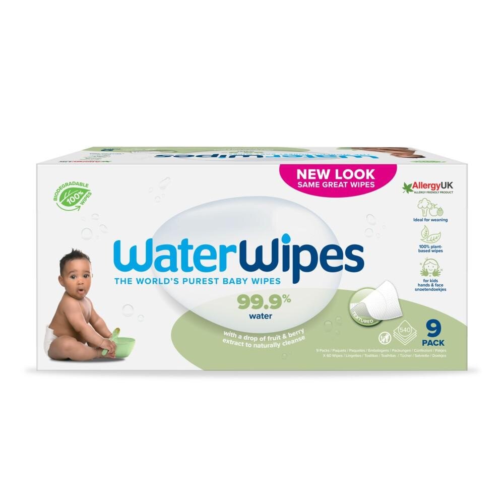 WaterWipes Snoetendoek 9 x 60 pack
