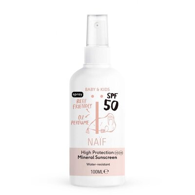 Baby & Kids Zonnecrème spray SPF 50 zonder parfum - 100ml  