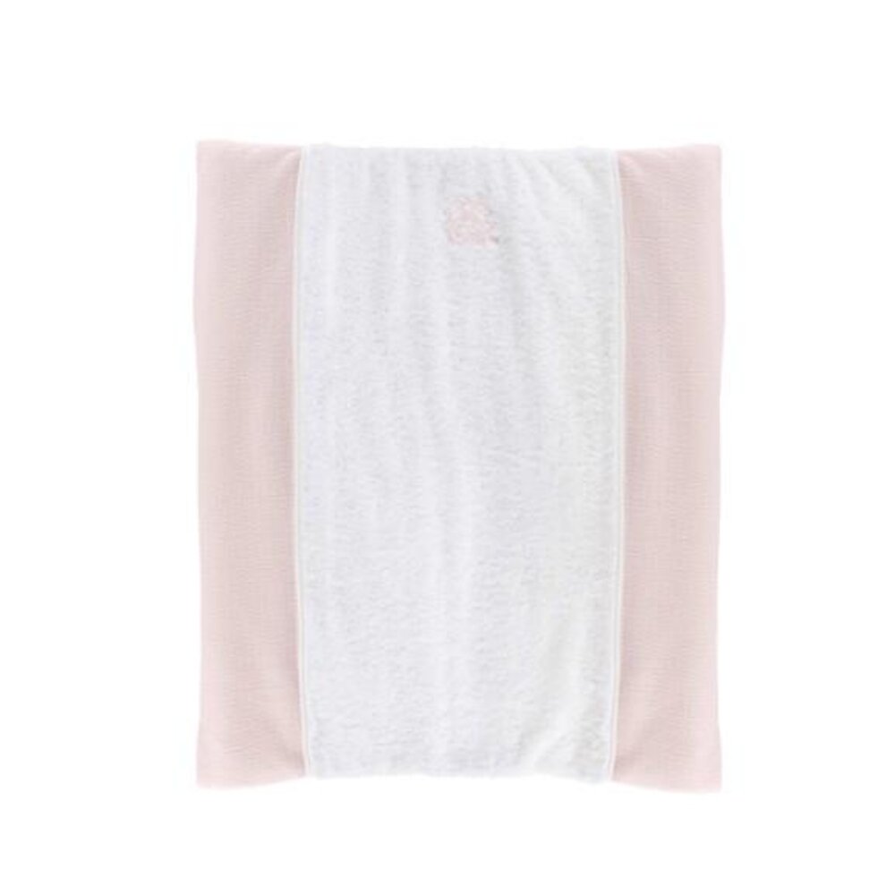Hoes verzorgingskussen - Badstof + Gewafeld - Cotton Pink Cotton pink
