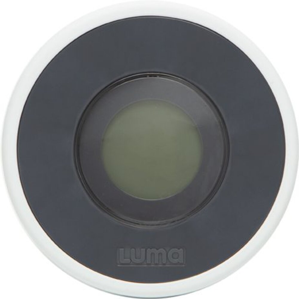 Digitale badthermometer dark grey luma