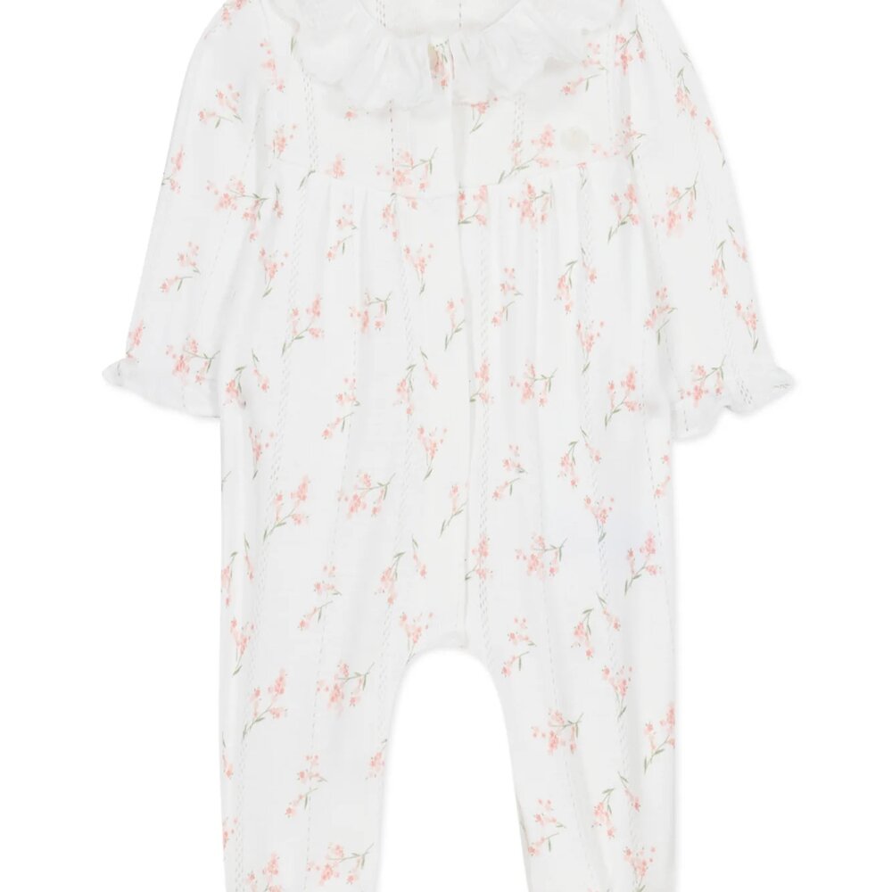 Pyjama Gedruktbloemrijk Blanc