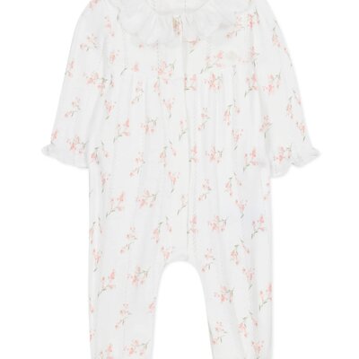 Pyjama Gedruktbloemrijk Blanc