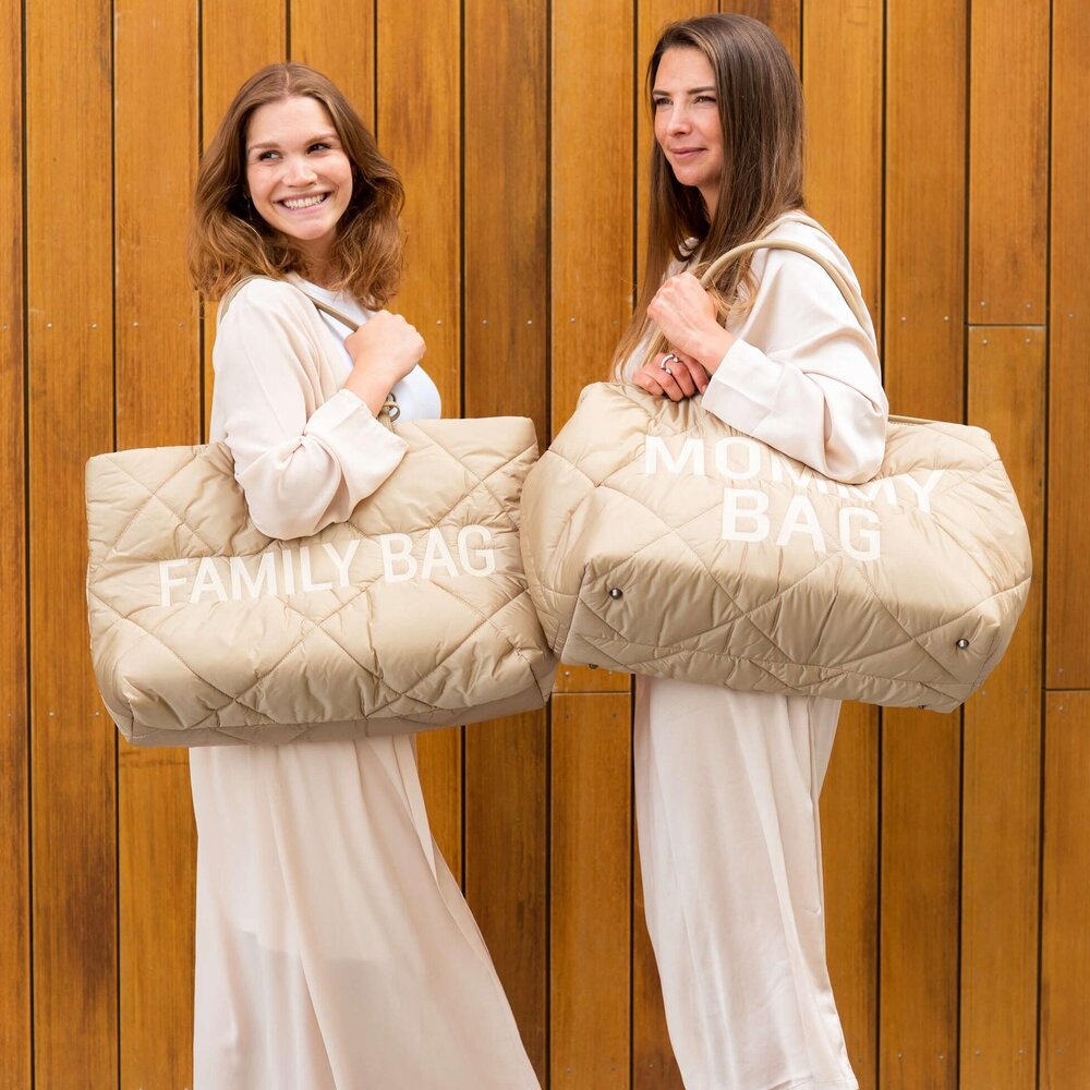 Family Bag puffered Beige