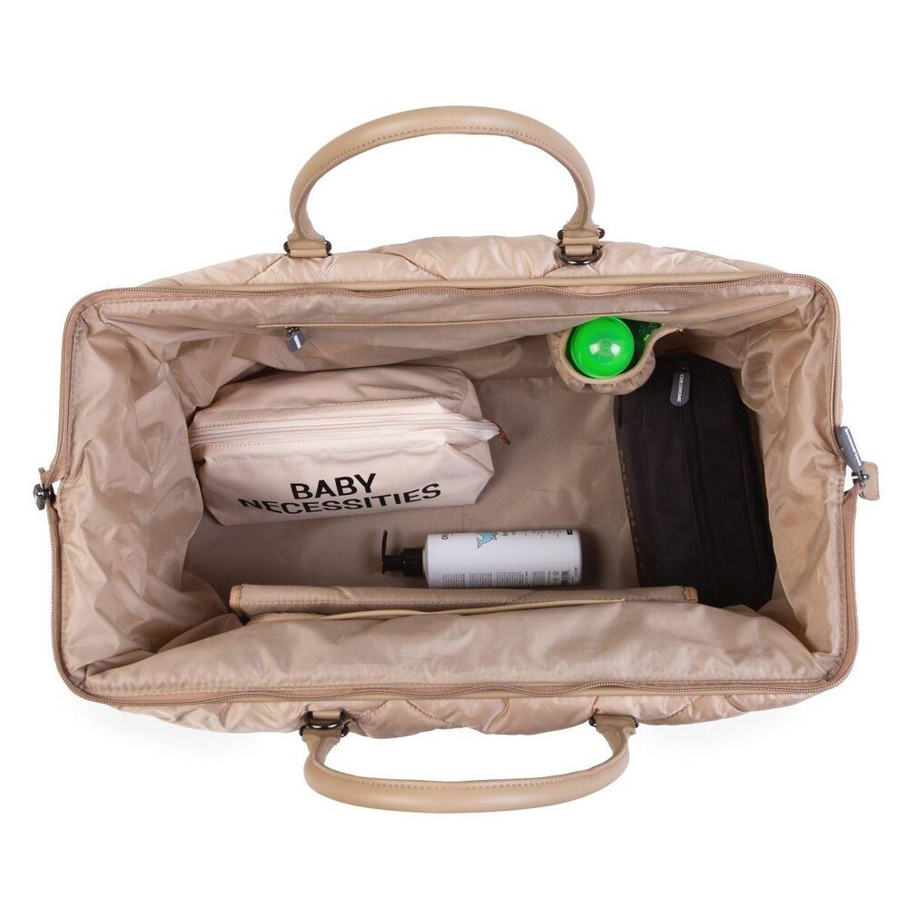Mommy bag puffered Beige