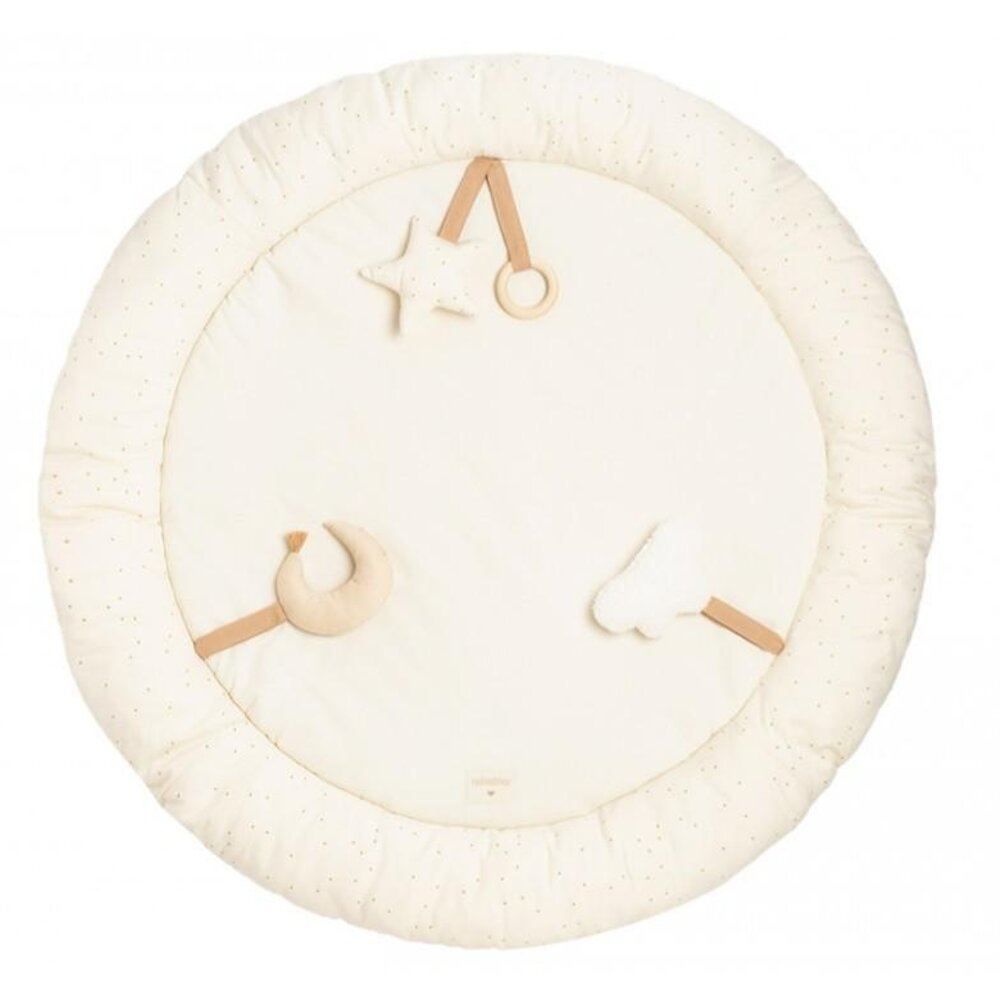 Growing green baby activity nest Honey dots
