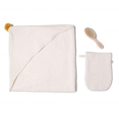 So cute baby bath set Natural