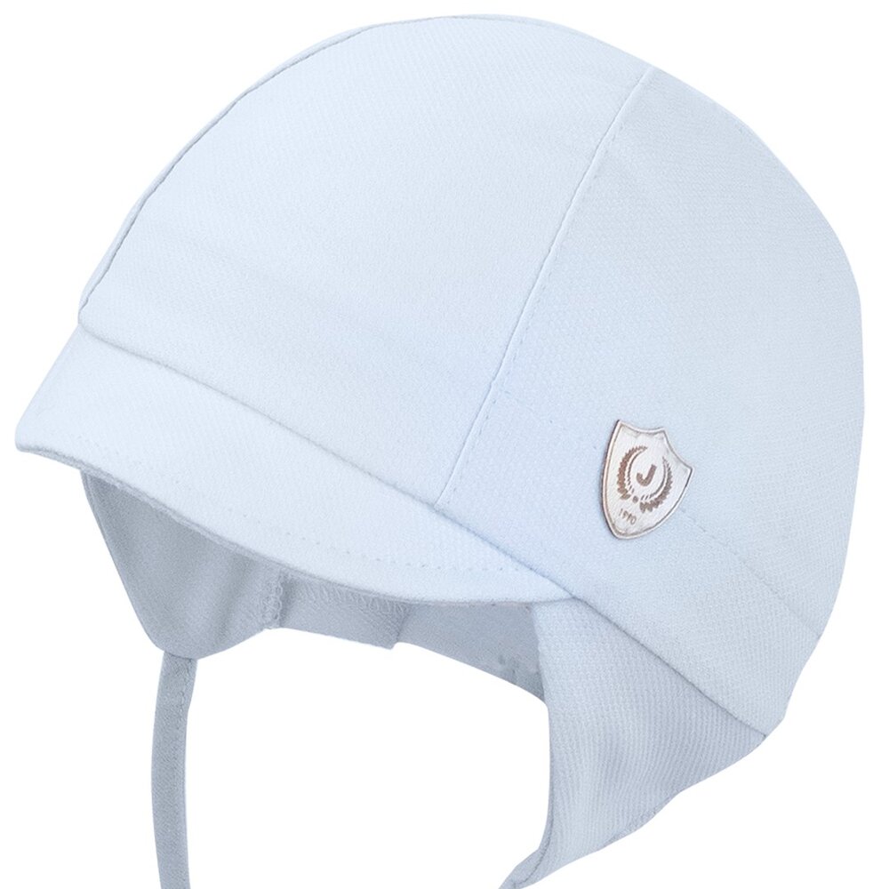 Lichtblauw zonnepetje Bertil organic Blauw