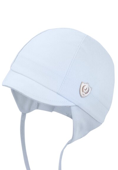 Lichtblauw zonnepetje Bertil organic Blauw