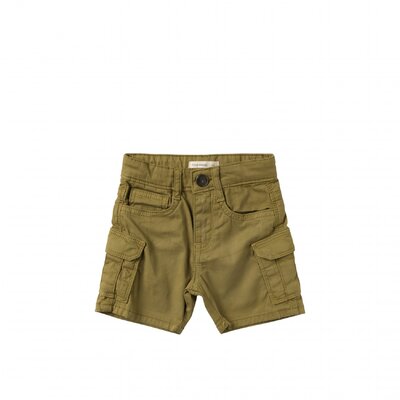 Short Cotton Stretch Riff Olive