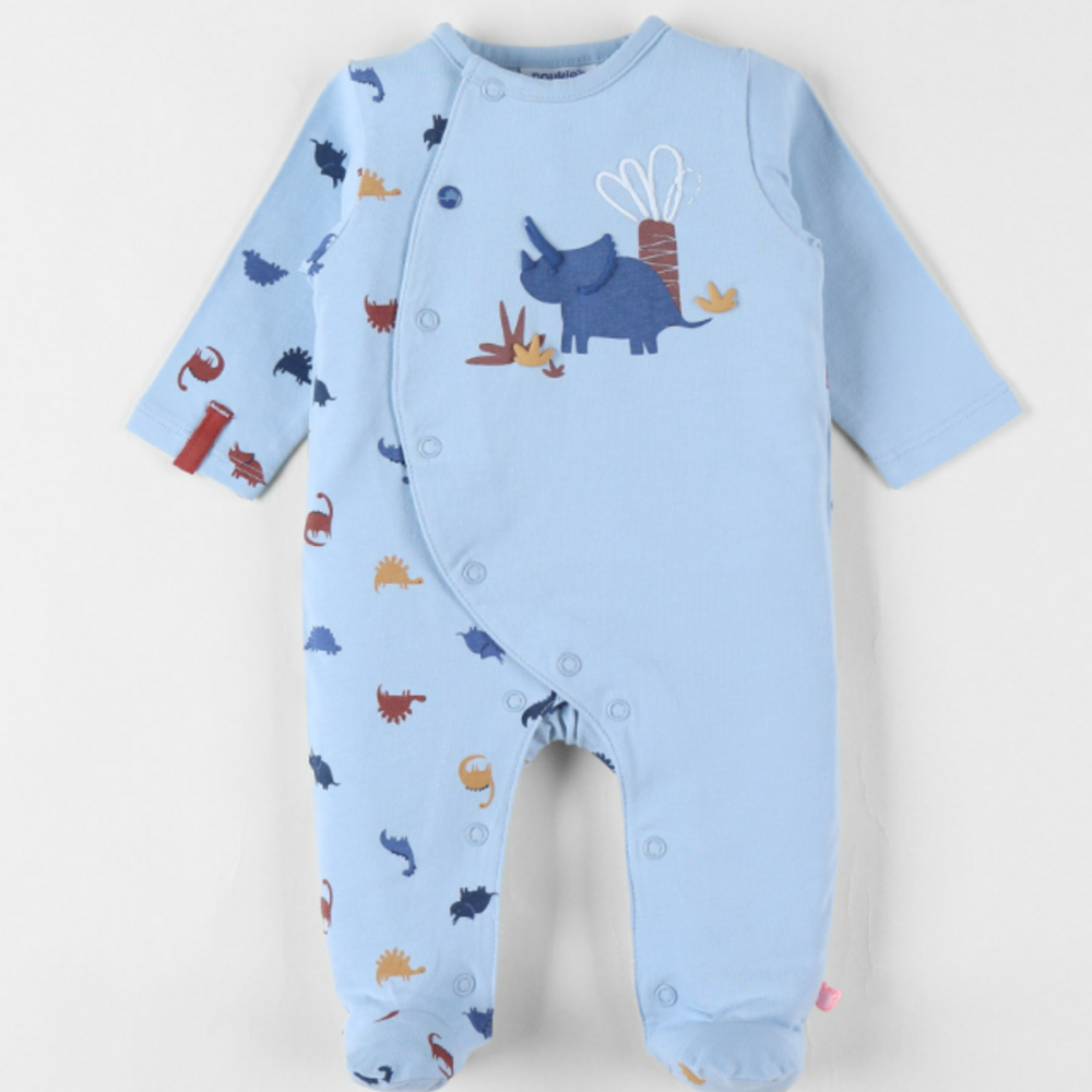 Babypakje met voetjes Dino