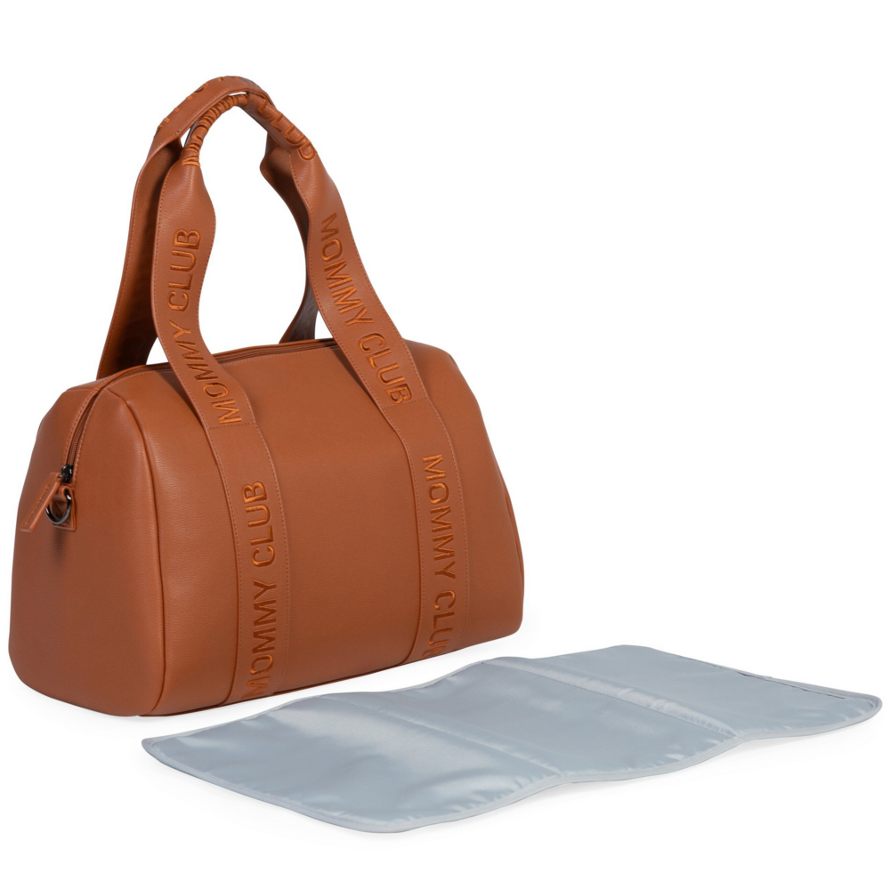 Mommy Club verzorgingstas - Signature simili leder Bruin