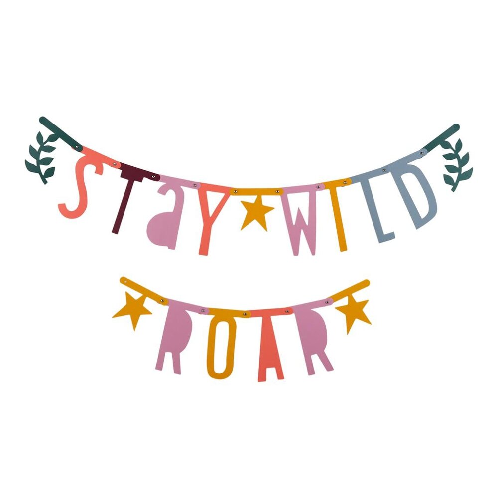 Letter banner: Boho chic