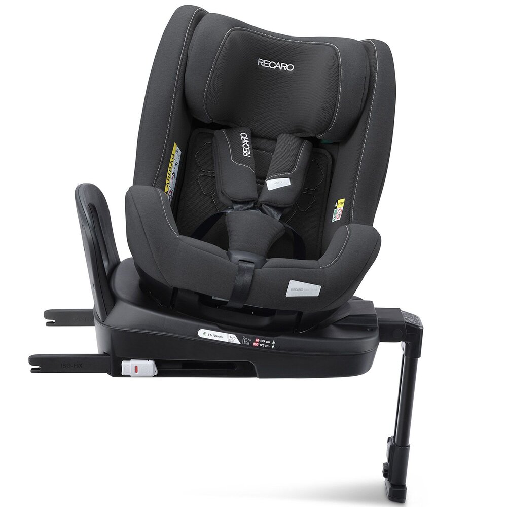 Salia 125 Kid i-size autostoel Fibre black