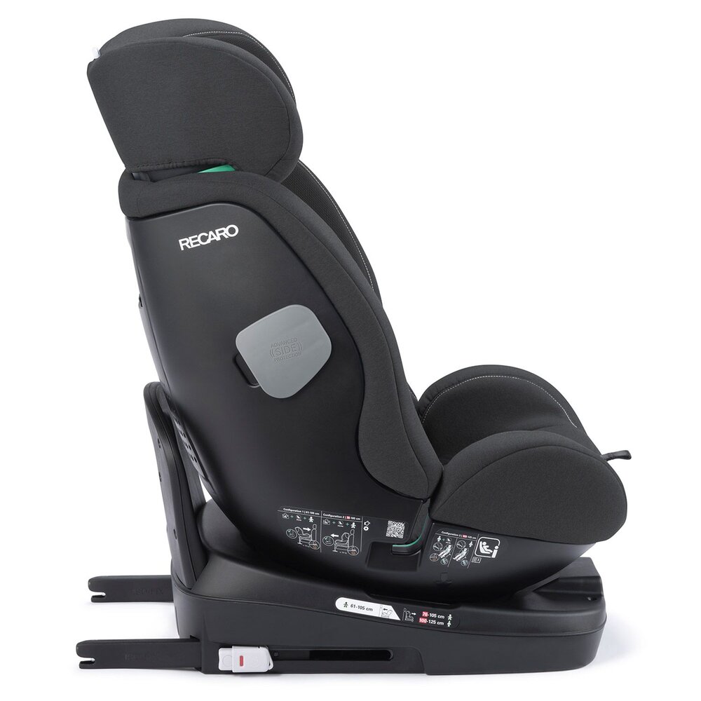 Salia 125 Kid i-size autostoel Fibre black