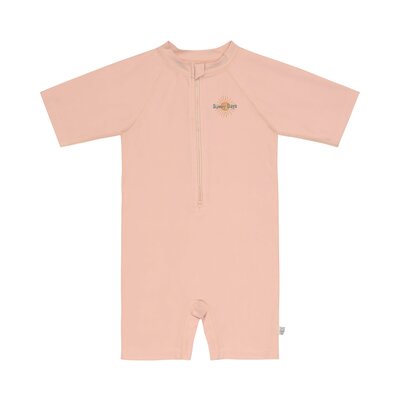 Splash & Fun Short Sleeve Sunsuit pink