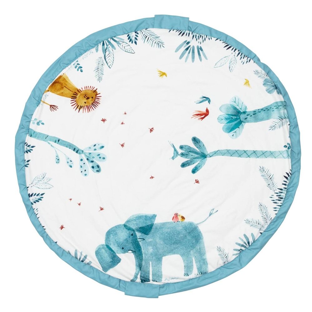 Opbergzak - Speelmat Baby Soft - jersey cotton - 140 cm