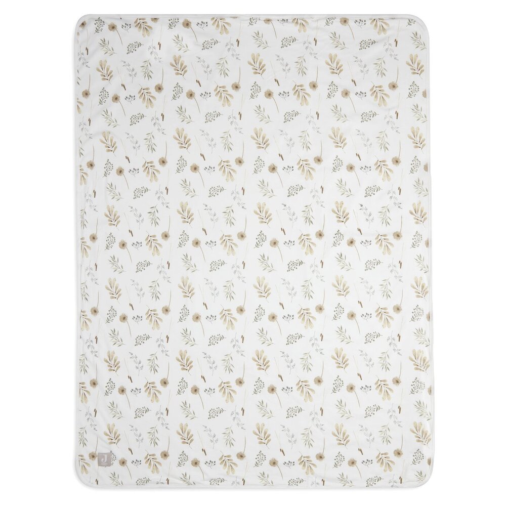 Deken Wieg Jersey 75x100cm Wild Flowers