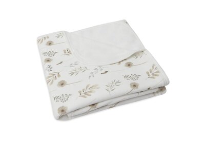 Deken Wieg Jersey 75x100cm Wild Flowers