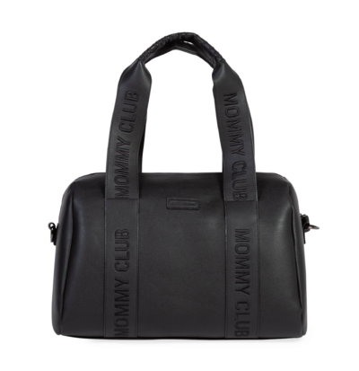Mommy Club verzorgingstas - Signature simili leder Black